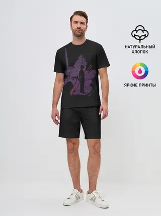 Мужской костюм с шортами / Евангилион