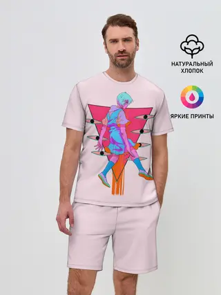 Мужской костюм с шортами / Евангилион