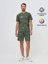 Мужской костюм с шортами / военные атрибуты