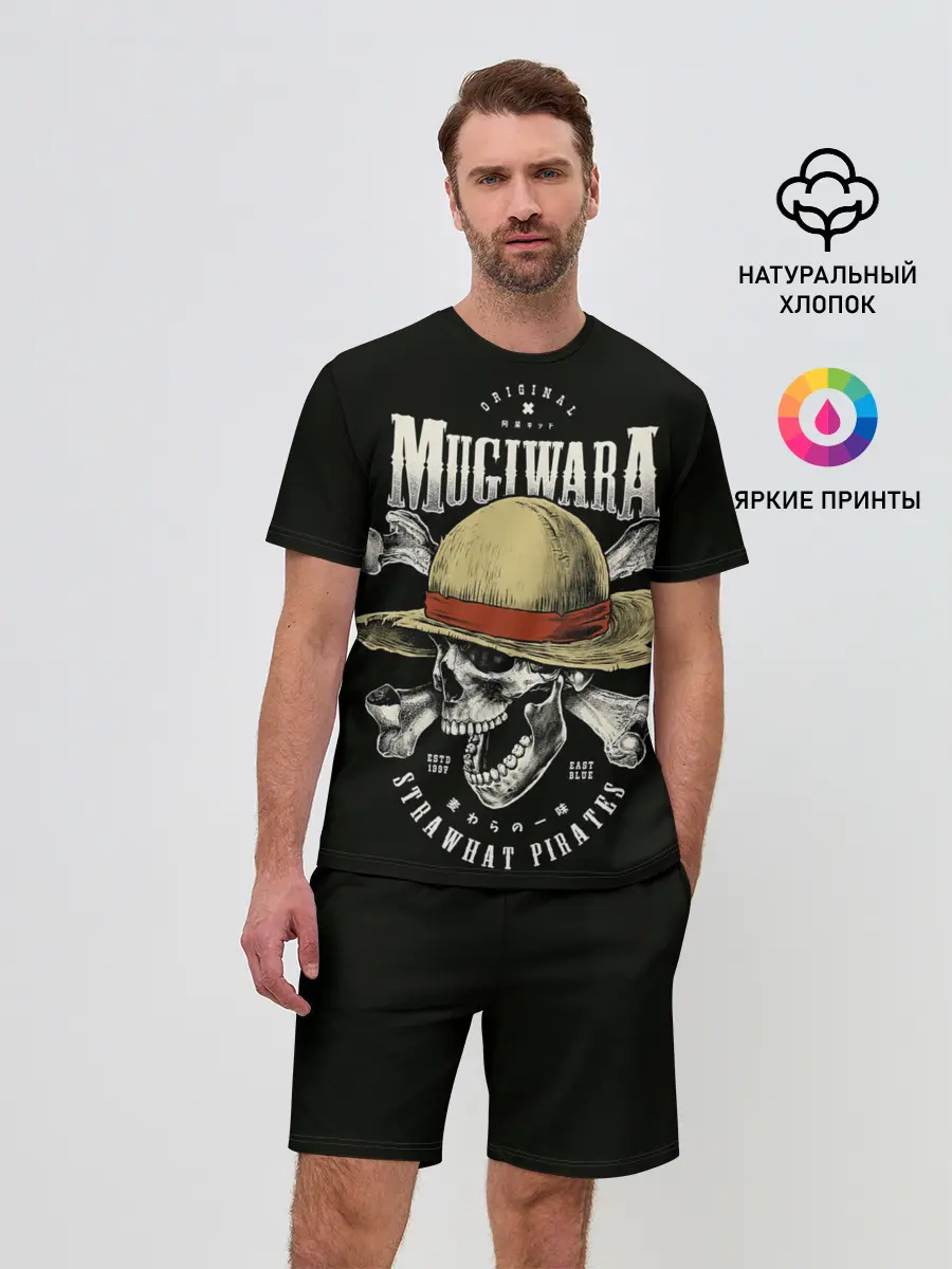 Мужской костюм с шортами / MUGIWARA ONE PIECE