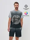 Мужской костюм с шортами / руны