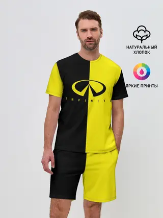 Мужской костюм с шортами / INFINITI logo