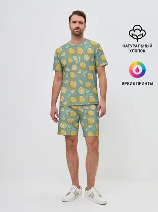 Мужской костюм с шортами / Lemon