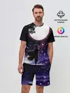 Мужской костюм с шортами / Шинобу Кочо Клинок демонов