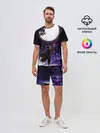 Мужской костюм с шортами / Шинобу Кочо Клинок демонов
