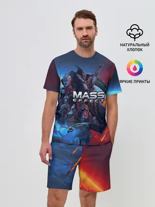 Мужской костюм с шортами / Mass EFFECT Legendary ed