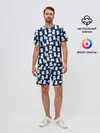 Мужской костюм с шортами / Собаки Пушистики