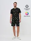 Мужской костюм с шортами / Динозаврики