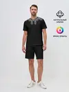 Мужской костюм с шортами / Узоры