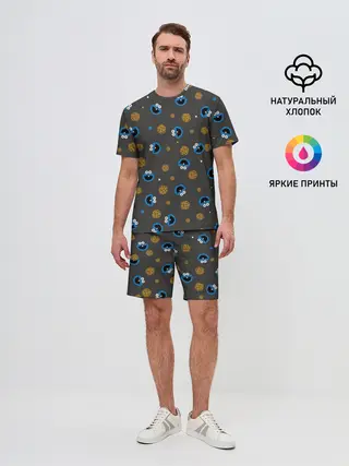 Мужской костюм с шортами / Cookie Monster