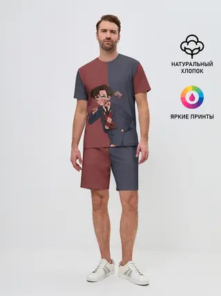 Мужской костюм с шортами / Академия Амбрелла