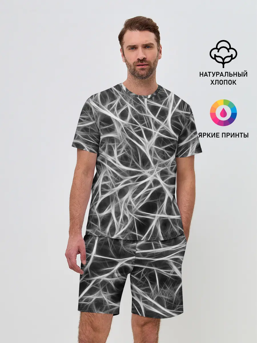 Мужской костюм с шортами / Смоки