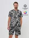 Мужской костюм с шортами / Смоки