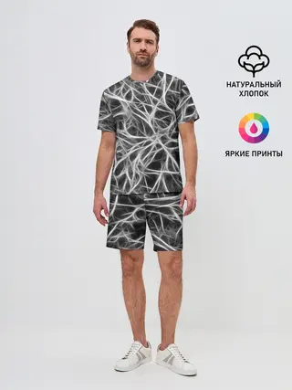 Мужской костюм с шортами / Смоки