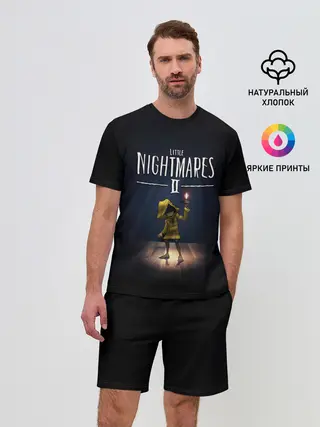 Мужской костюм с шортами / Little Nightmares 2 пламя