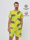 Мужской костюм с шортами / Плачущий пончик