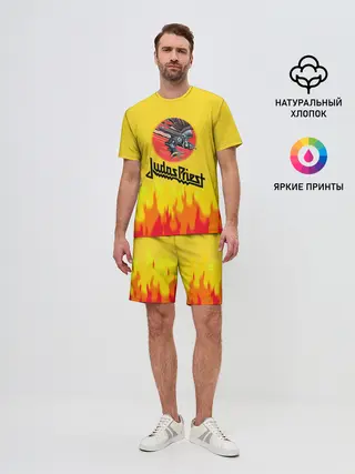 Мужской костюм с шортами / Джудас Прист: Бог металла.