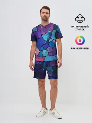 Мужской костюм с шортами / Vector-Shape