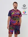 Мужской костюм с шортами / CS GO | Hyper Beast