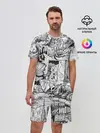 Мужской костюм с шортами / дудлогод