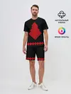 Мужской костюм с шортами / Славянский Оберег Макошь