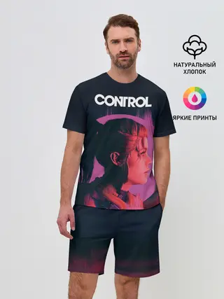 Мужской костюм с шортами / Контрол | Джесси