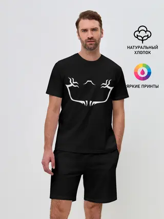 Мужской костюм с шортами / Sukunas tattoo