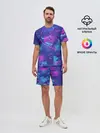 Мужской костюм с шортами / Краски