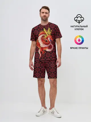 Мужской костюм с шортами / Шар дракона