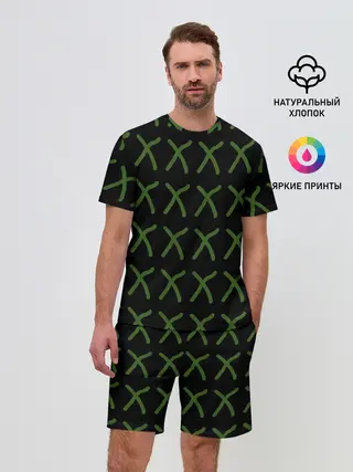 Мужской костюм с шортами / x
