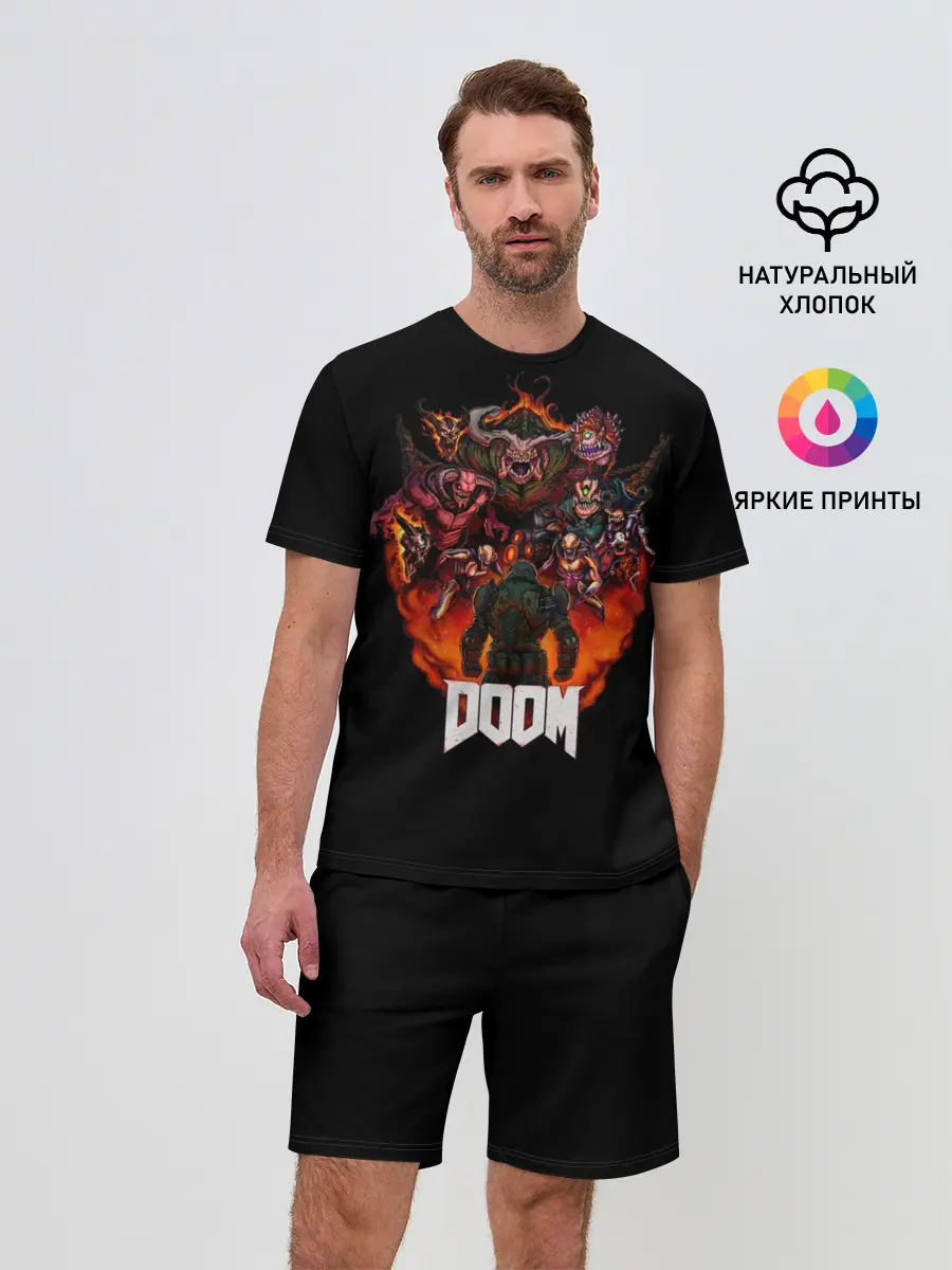 Мужской костюм с шортами / Doom