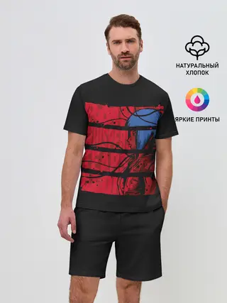 Мужской костюм с шортами / Призрак в доспехах