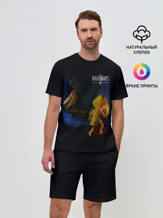 Мужской костюм с шортами / Little Nightmares длиннорукий