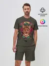 Мужской костюм с шортами / Корги