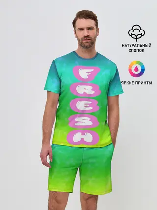 Мужской костюм с шортами / СВЕЖЕЕ ЛЕТО