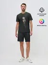 Мужской костюм с шортами / Билли Айлиш демонический стиль