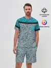 Мужской костюм с шортами / Снежный вихрь