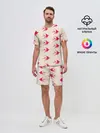 Мужской костюм с шортами / Синицы