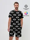 Мужской костюм с шортами / Глаза