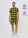 Мужской костюм с шортами / Смайлики