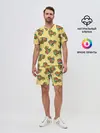Мужской костюм с шортами / Ролики