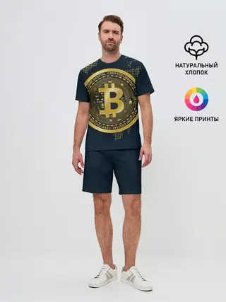 Мужской костюм с шортами / БИТКОИН | BITCOIN