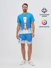 Мужской костюм с шортами / БИТКОИН В КОСМОС