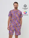 Мужской костюм с шортами / Йога