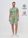 Мужской костюм с шортами / Рычащие Тигры Паттерн