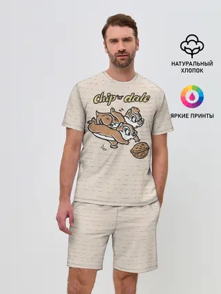 Мужской костюм с шортами / Chip n Dale