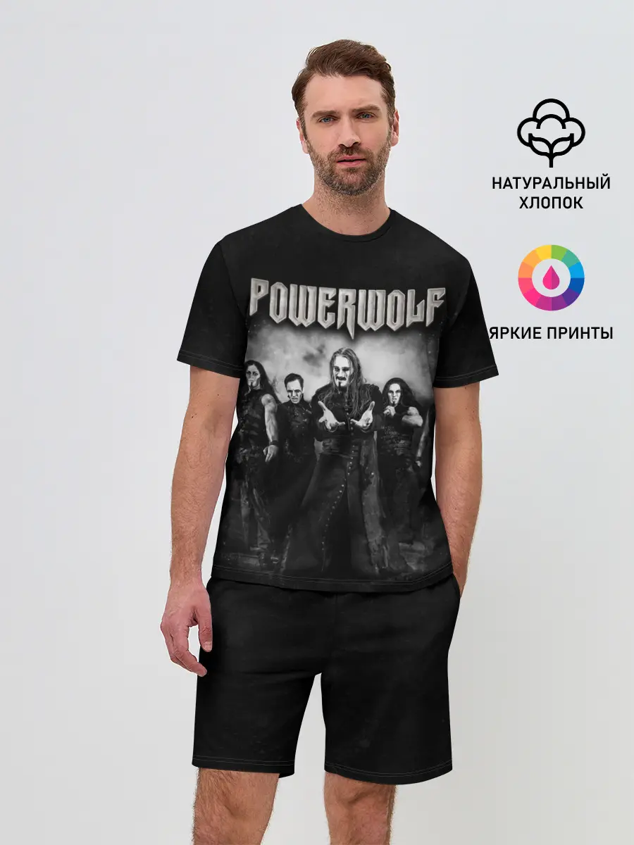 Мужской костюм с шортами / Powerwolf