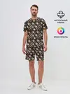 Мужской костюм с шортами / Гири