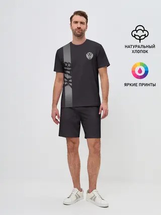 Мужской костюм с шортами / ЖДВ , железнодорожные войска