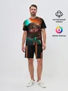 Мужской костюм с шортами / BLM